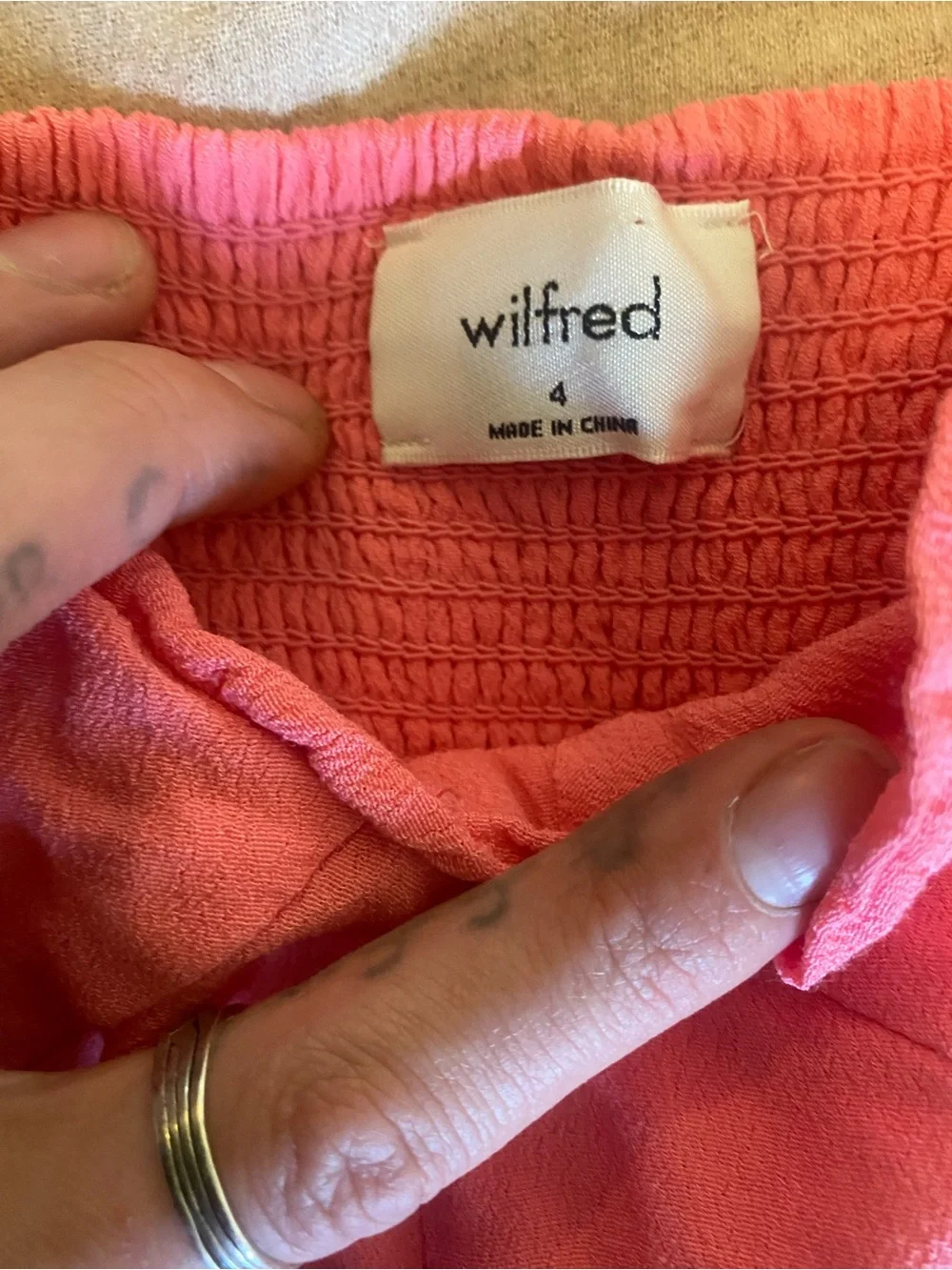 Wilfred Coral-Pink sundress - Picture 2 of 3